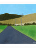 Rocky Waterhole Road, Art Print