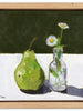 Pear with Daisies
