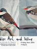 Ladies Art & Wine Evening - Little Birds & Resin - Nov 25, 7-10pm