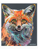 Fox on Slate Art Print