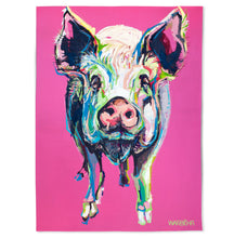 Pig Pig, Tea Towel by WarBëhr